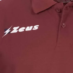 Zeus Basic Hombre Polo rojo oscuro