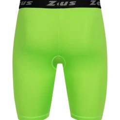 Zeus Bermuda Elastic Pro Hombre Mallas verde neón