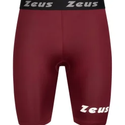 Zeus Bermuda Elastic Pro Hombre Mallas rojo oscuro