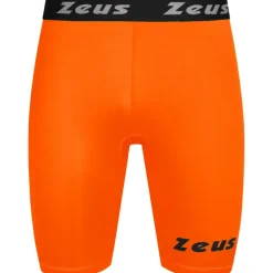 Zeus Bermuda Elastic Pro Hombre Mallas naranja neón