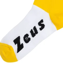 Zeus Calza Energy Medias de fútbol amarillo