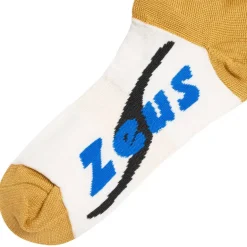 Zeus Calza Energy Medias de fútbol oro