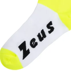 Zeus Calza Energy Medias de fútbol amarillo neón