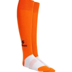 Zeus Calza Energy Medias de fútbol naranja