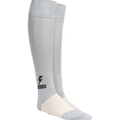 Zeus Calza Energy Medias de fútbol plata