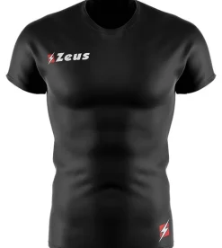 Zeus Fisiko Baselayer Camiseta funcional de manga corta negro