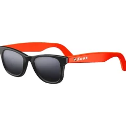 Zeus Gafas de sol negro / naranja neón