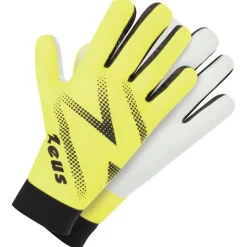 Zeus Guanto Space Guantes de portero amarillo neón