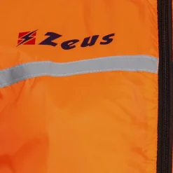 Zeus Hombre Chaleco de running reflectante naranja