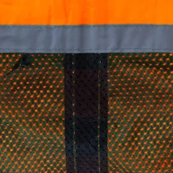 Zeus Hombre Chaqueta de running reflectante naranja