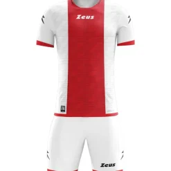 Zeus Icon Teamwear Set Camiseta con pantalones cortos blanco