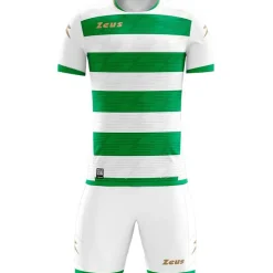 Zeus Icon Teamwear Set Camiseta con pantalones cortos blanco verde