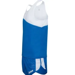 Zeus Kit Robert Hombre Conjunto de atletismo Camiseta con pantalones cortos royal blue