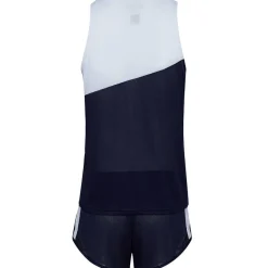 Zeus Kit Robert Hombre Conjunto de atletismo Camiseta con pantalones cortos azul marino