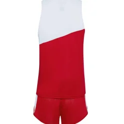 Zeus Kit Robert Hombre Conjunto de atletismo Camiseta con pantalones cortos rojo