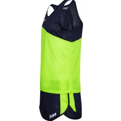 Zeus Kit Robert Hombre Conjunto de atletismo Camiseta con pantalones cortos amarillo