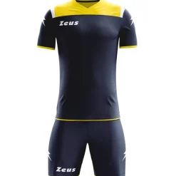 Zeus Kit Vesuvio Conjunto de fútbol 2 piezas Marino amarillo
