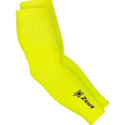 Zeus Manga de compresión Vendaje de codo elástico amarillo neón
