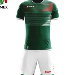 Zeus Mundial Teamwear Set Camiseta con pantalones cortos verde blanco