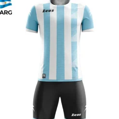 Zeus Mundial Teamwear Set Camiseta con pantalones cortos cielo blanco
