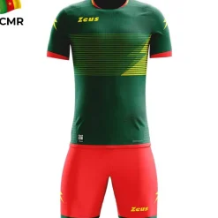 Zeus Mundial Teamwear Set Camiseta con pantalones cortos verde rojo