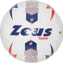 Zeus Pallone Tuono Balón de fútbol blanco rojo