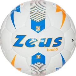 Zeus Pallone Tuono Balón de fútbol blanco royal blue