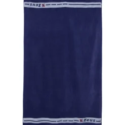 Zeus Toalla de algodón 155 x 100 cm azul marino