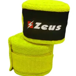 Zeus Venda de boxeo amarillo neón