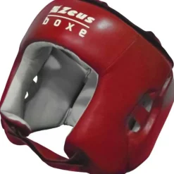 Zeus Vesuvio Casco de boxeo rojo