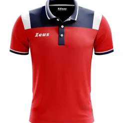 Zeus Vesuvio Hombre Polo rojo marino