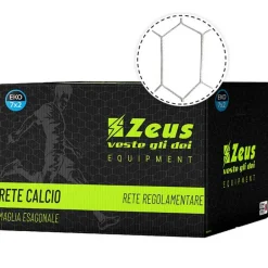 Zeus 7x2m Set de 2 red de portería de fútbol