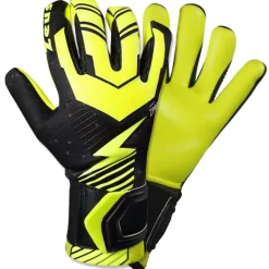 Zeus ZPro Hombre Guantes de portero negro